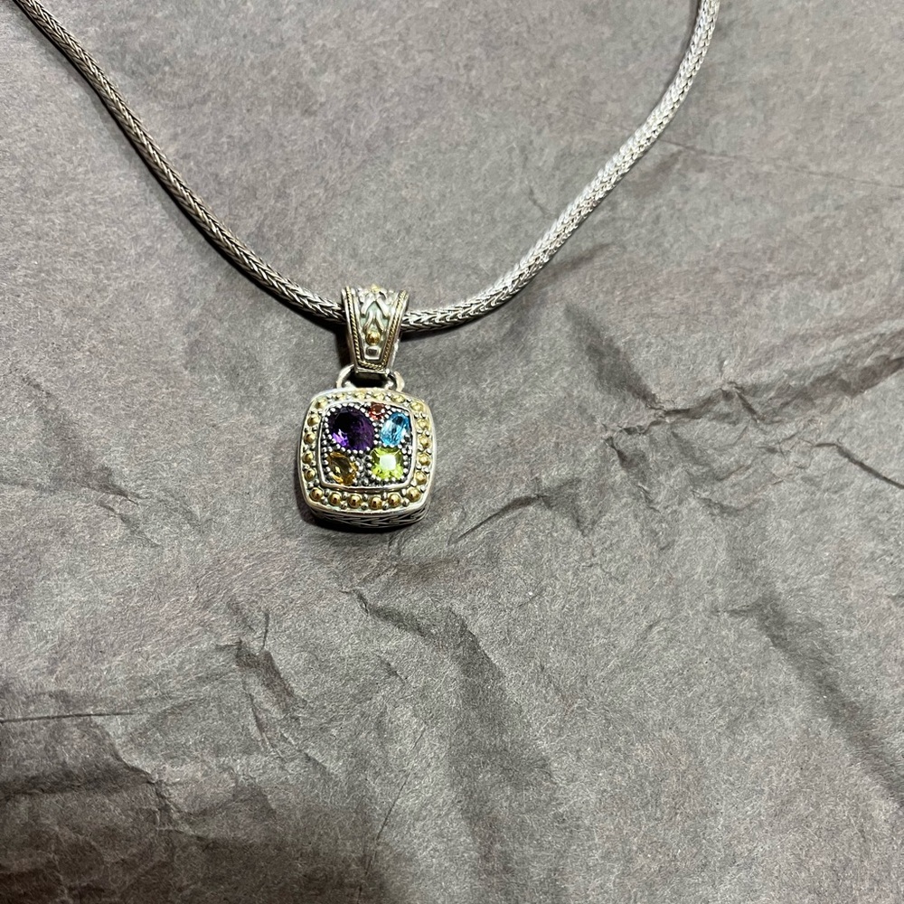 EFFY 18k gold/sterling necklace Balissima